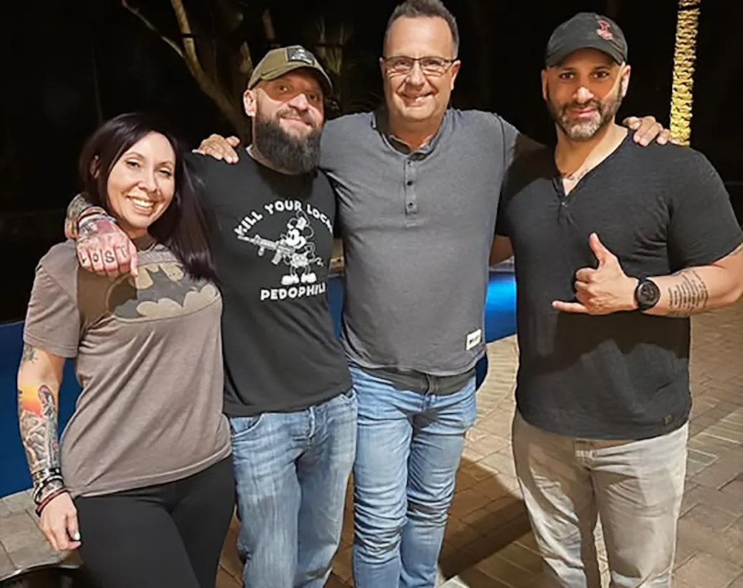 Ben and Jess Owen, Scott Mann, and Ayman Kafel of WFM.