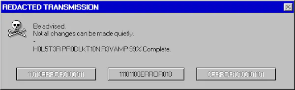 [REDACTED] TRANSMISSION