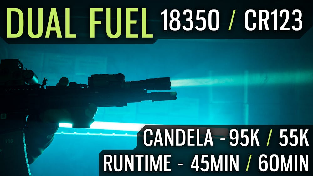 Dual Fuel 18350 CR123