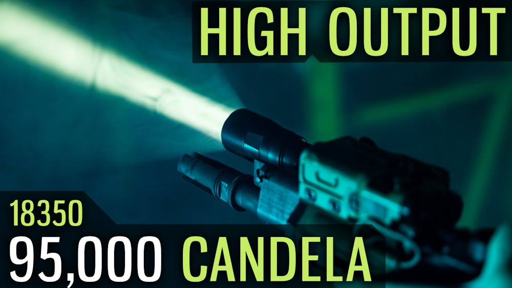 High Output 18350 95,000 Candela