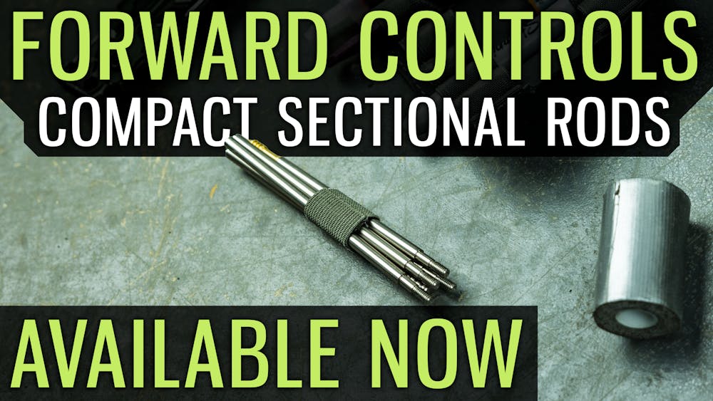 Forward Controls Compact Sectional Rods Available Now