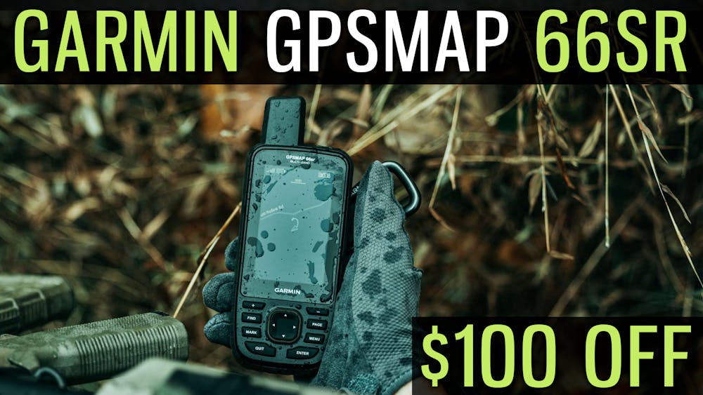 Garmin GPSMAP 66sr $100 OFF