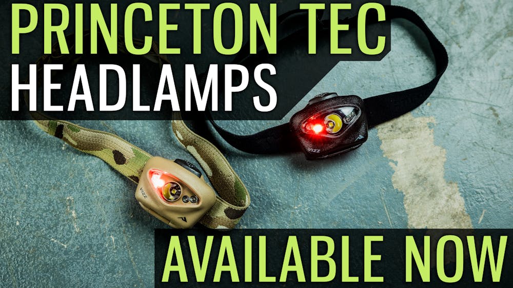 Princeton Tec Headlamps Available Now