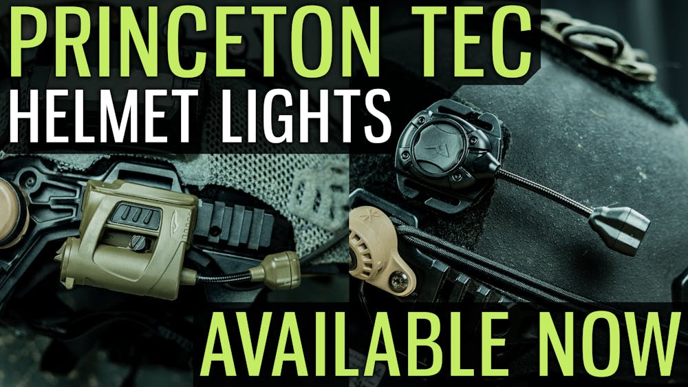 Princeton Tec Helmet Lights Available Now