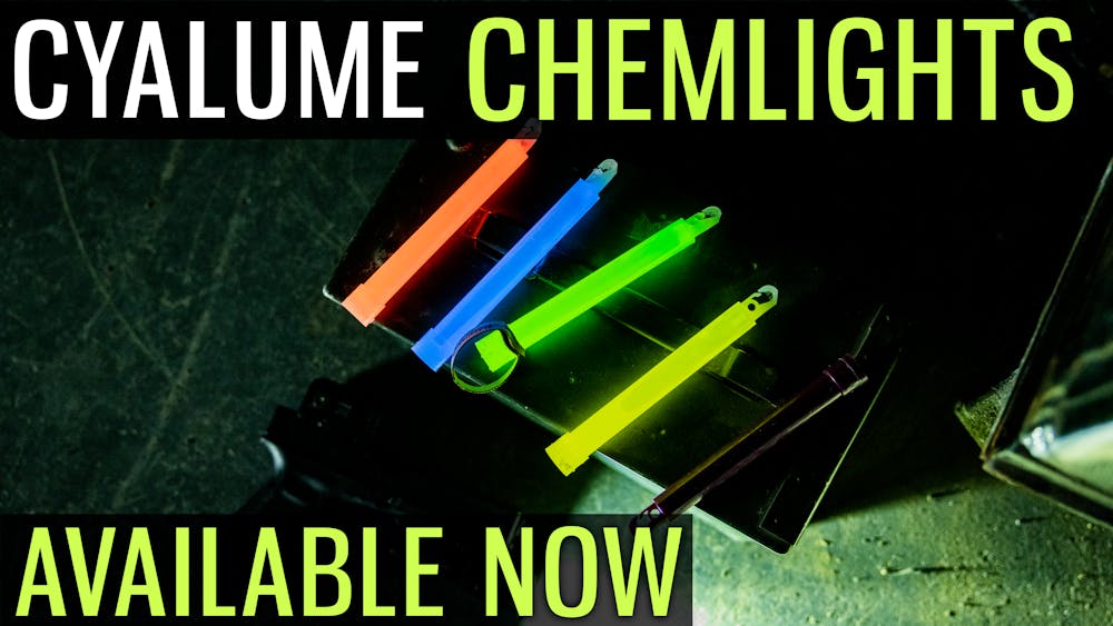 Cyalume Chemlights Available Now