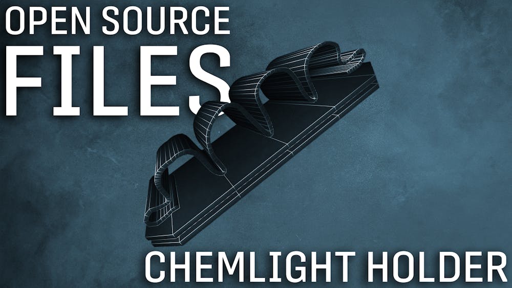 Open Source Files Chemlight Holder