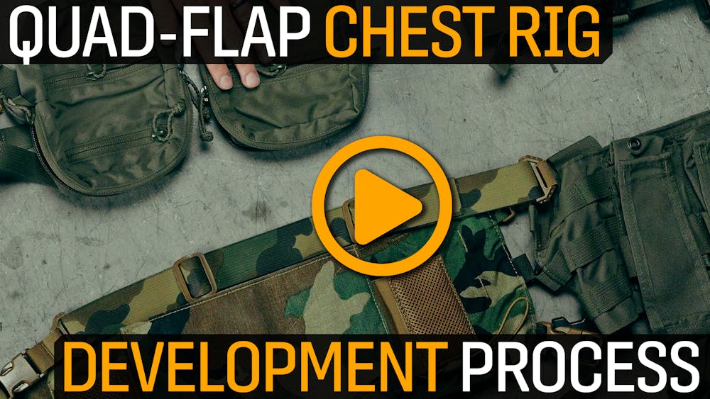 Quad Flap Chest Rig Development Process