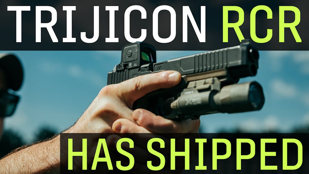 Trijicon RCR Has Shipped