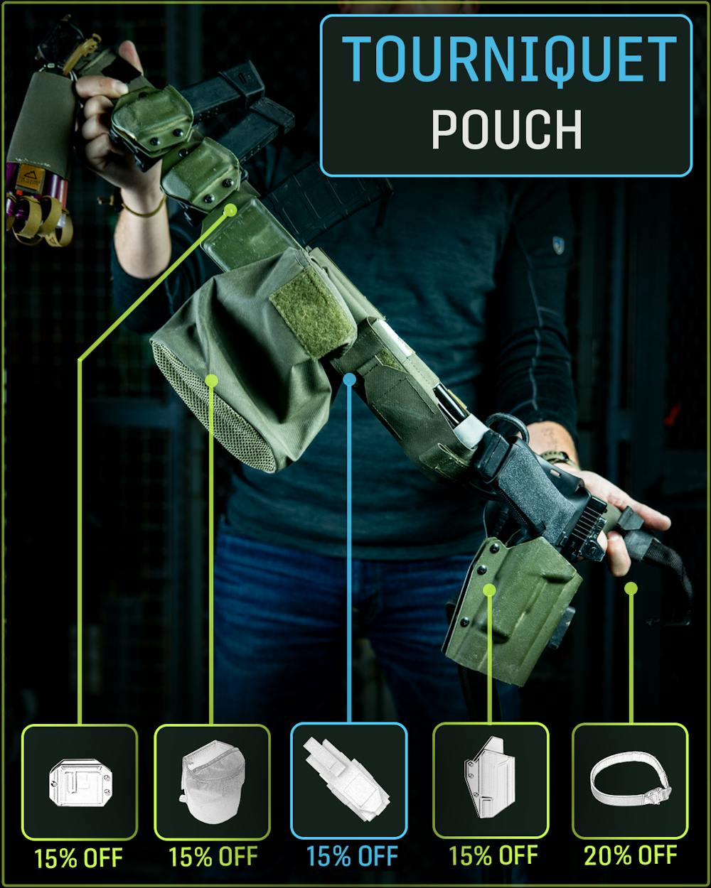 BF: TQ Pouch + Speed Belt 15-20% Off!