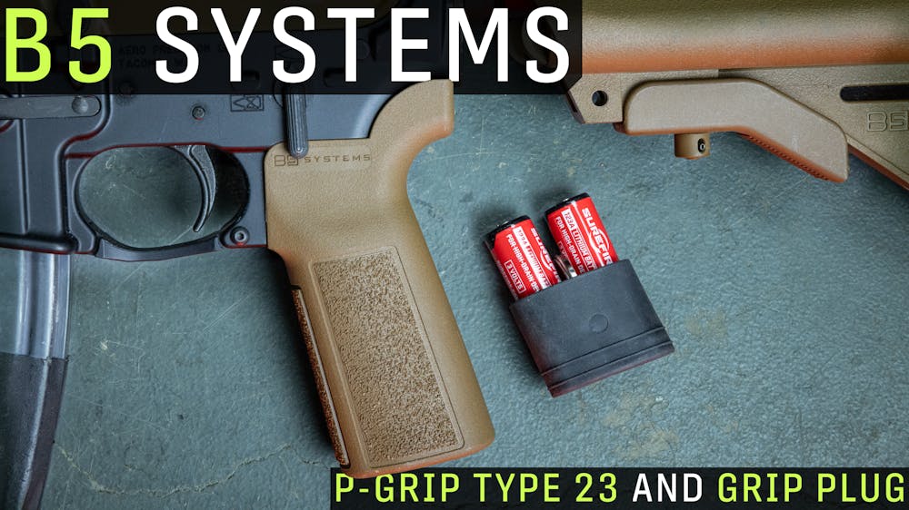 NEW: B5 Systems P-Grip + 15% OFF Streamlight HL-X