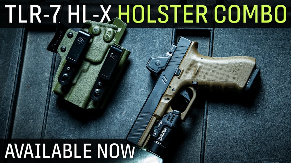 NEW: Weekly Live Show + $20 OFF TLR-7 HL-X Holster Combo