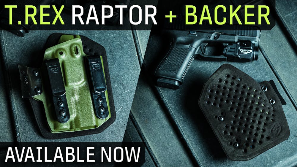 NEW: T.REX Raptor Backer + Echelon Holster Support