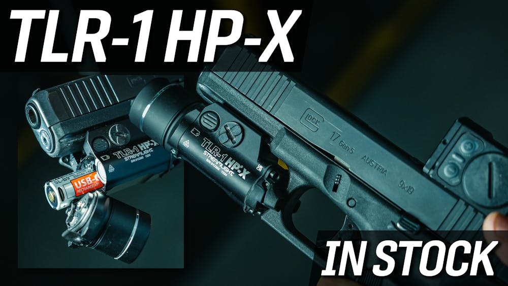 IN STOCK: TLR-1 HP-X , TLR-1 HP + Holster Support