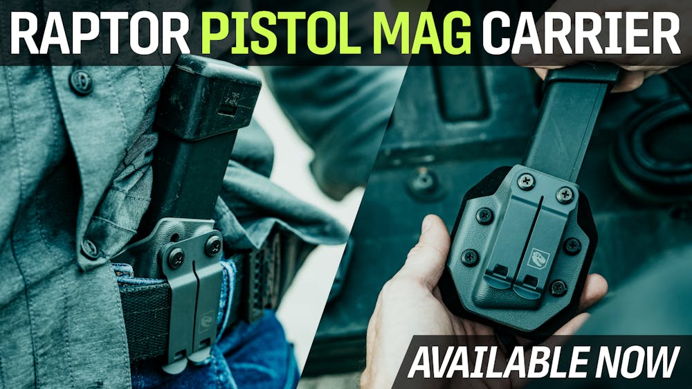 PRODUCT HIGHLIGHT: IWB Pistol Mag Carriers – Raptor and Ironside Hybrid 