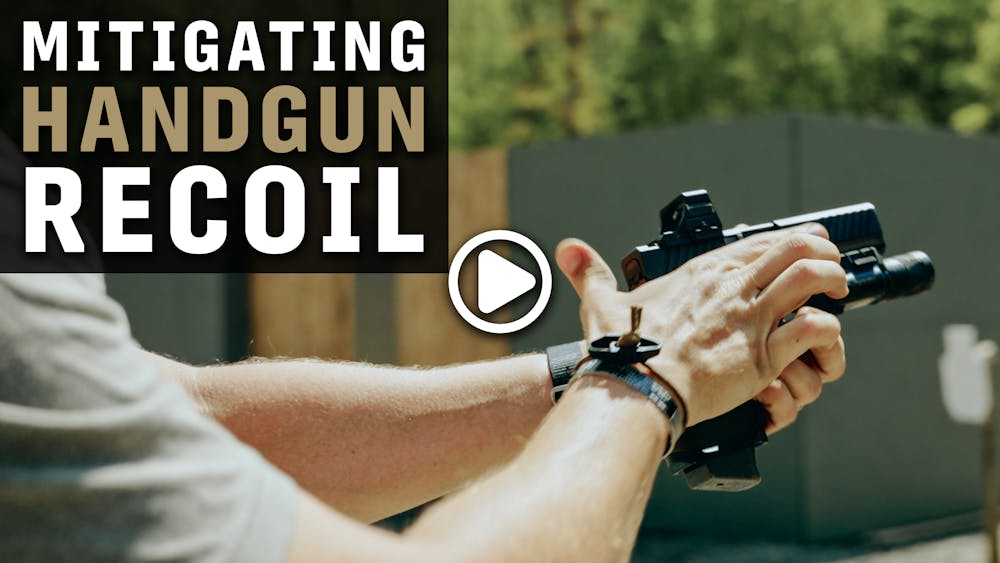 Mitigating Handgun Recoil Video