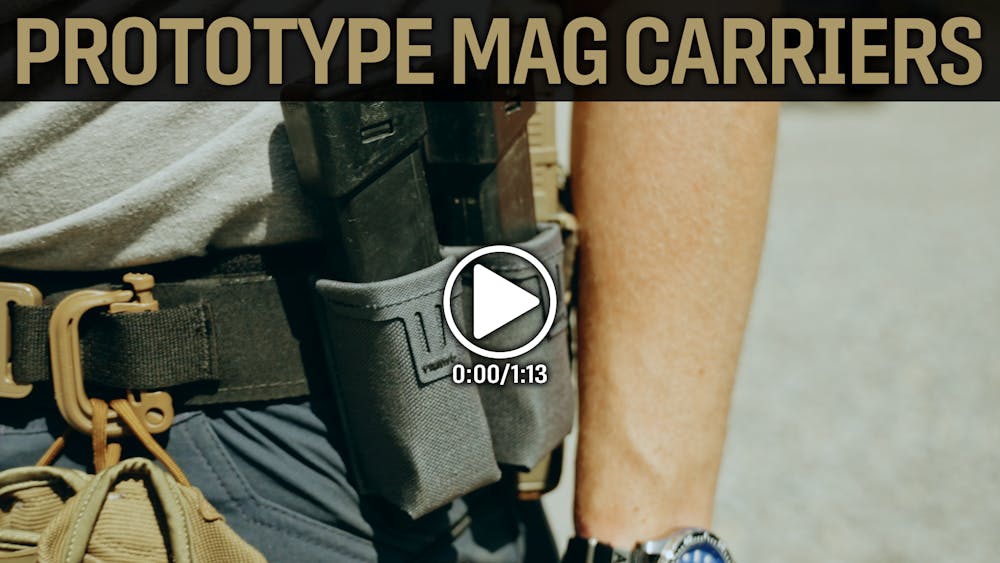 EXCLUSIVE: Prototype Mag Pouches + Pistol Zeroing
