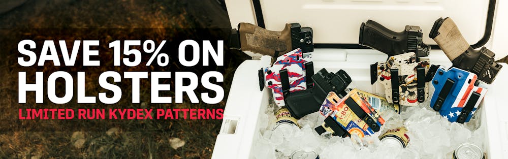 Save 15% On Holsters
