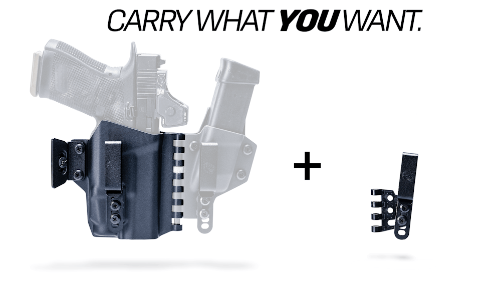 Sidecar Holster with all the Sidecar attachments