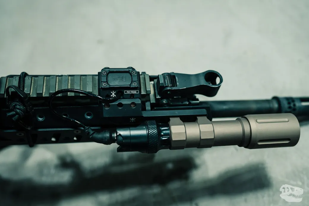 Modlite ModButton with Unity Tactical FUSION LightWing Adapter, Modlite PLHv2 and SureFire DS00