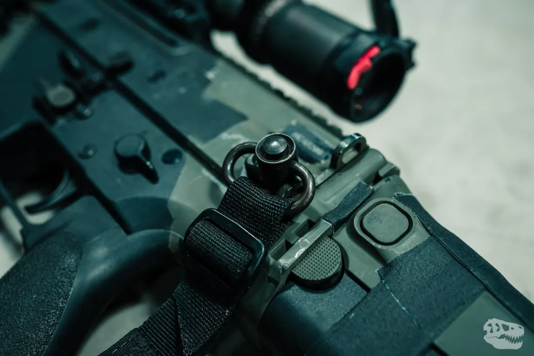 BCM QD swivel with PMM QD mount sling rear attachment point