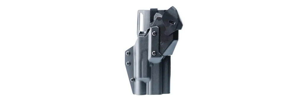 Active retention holster example: T.REX Titan OWB Holster