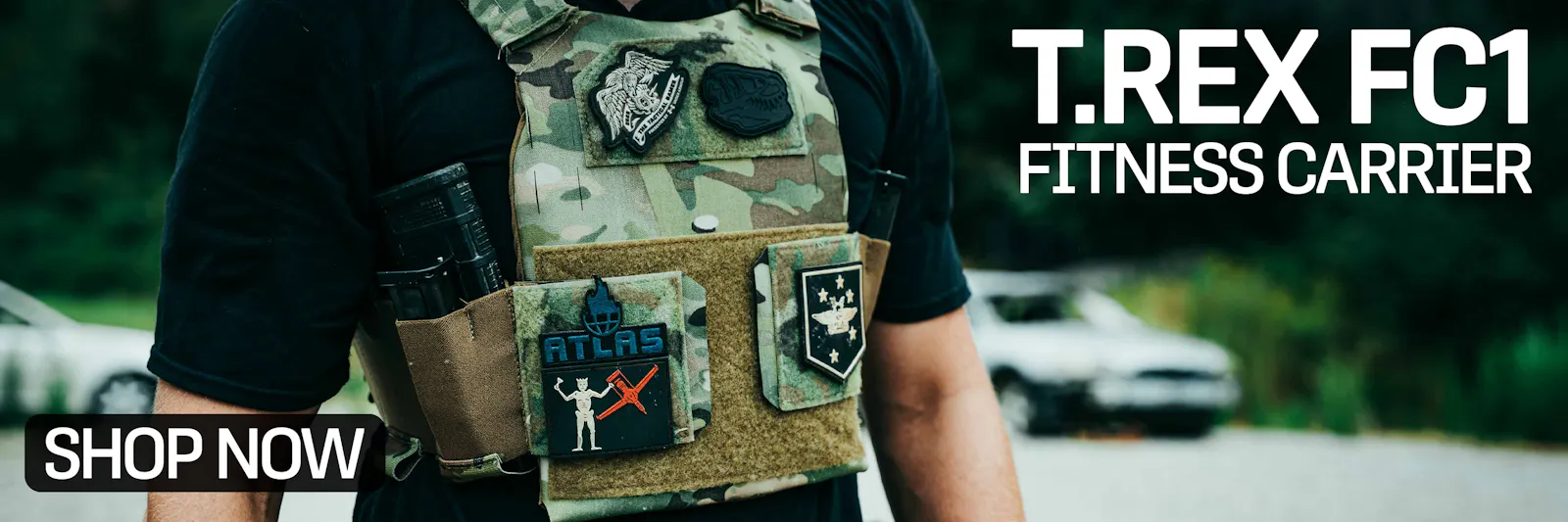 T.REX FC1 Weight Vest - Vietnam Tigerstripe