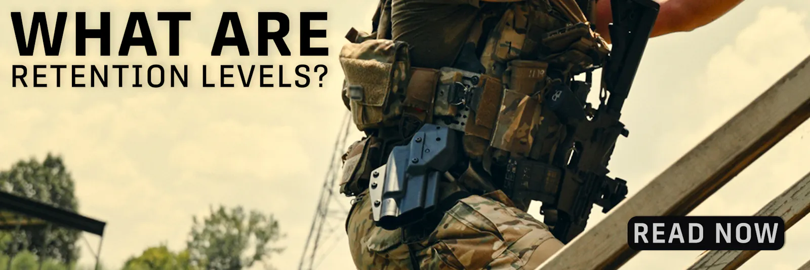 What are holster retention levels? Read now.