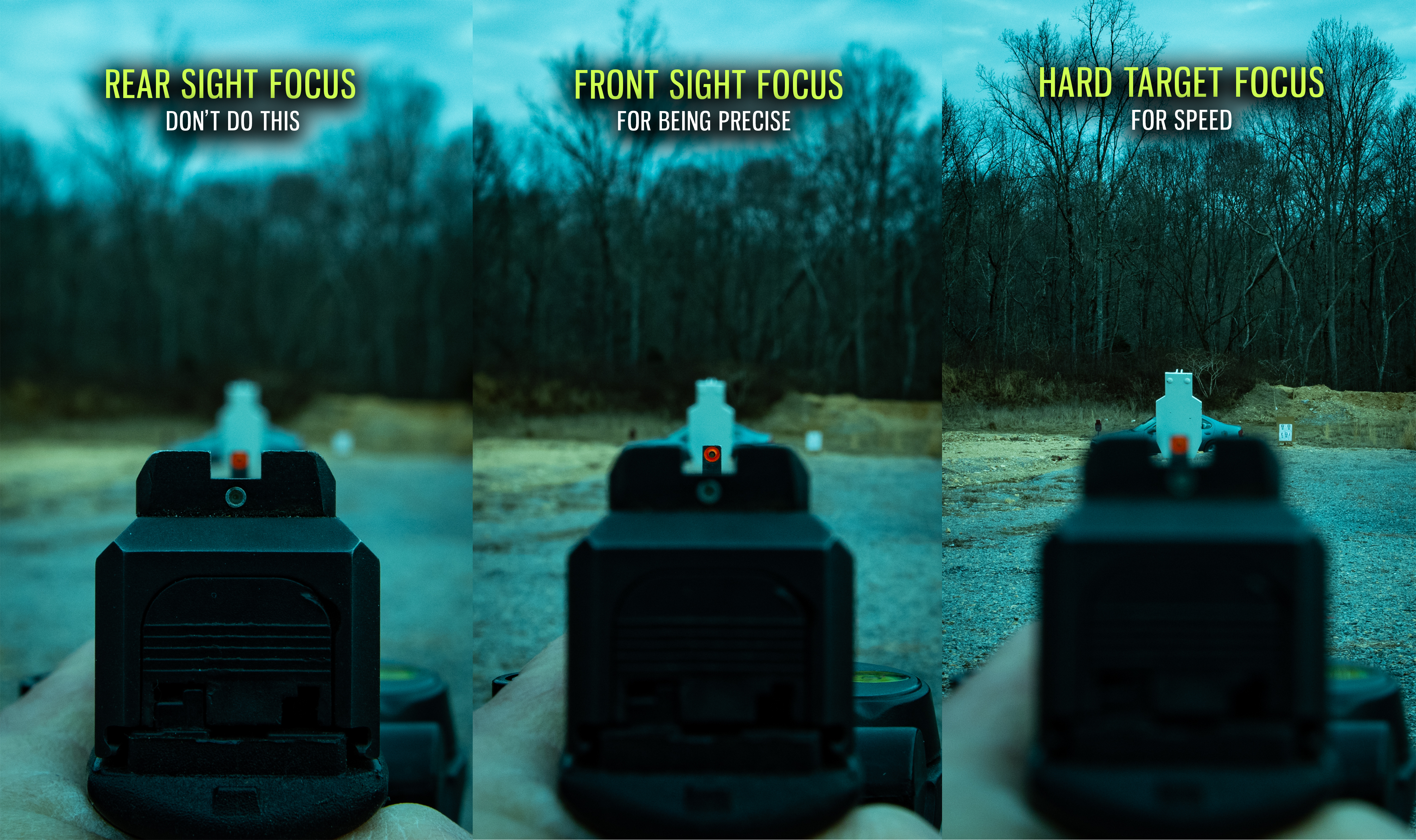 AMERIGLO i-Dot Sight Set for Glock