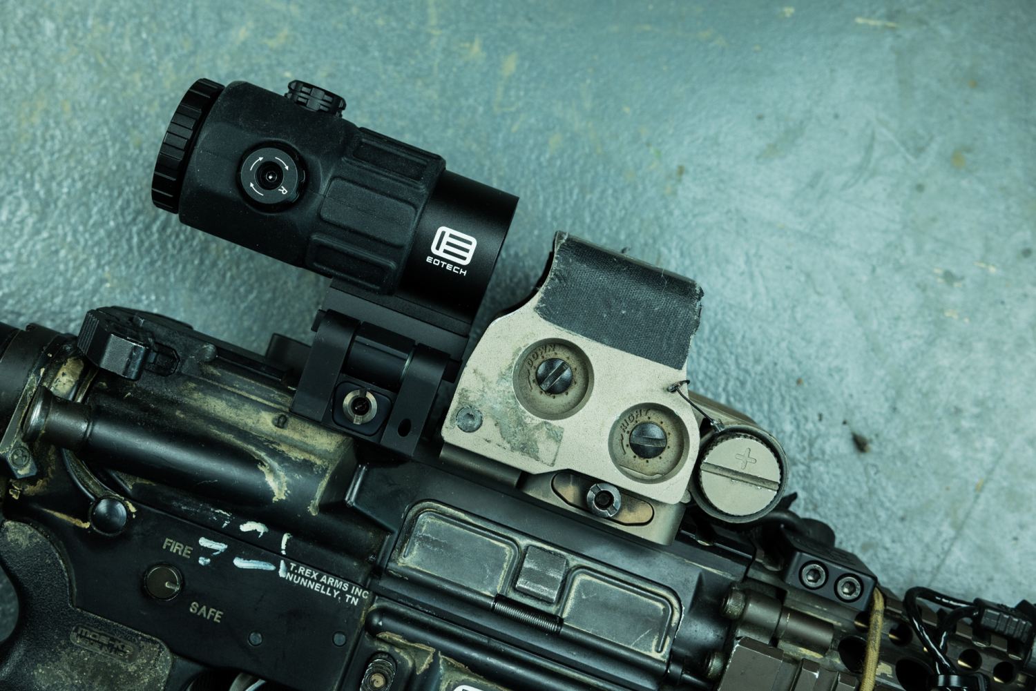Eotech G45 Magnifier Trex Arms