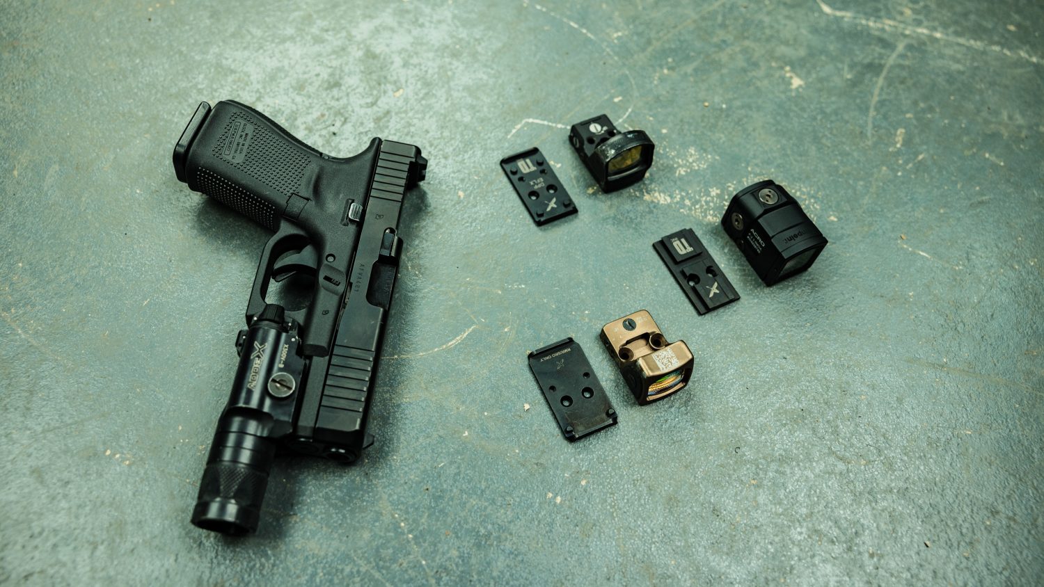 Forward Controls MOS Plate for Glock T.REX ARMS