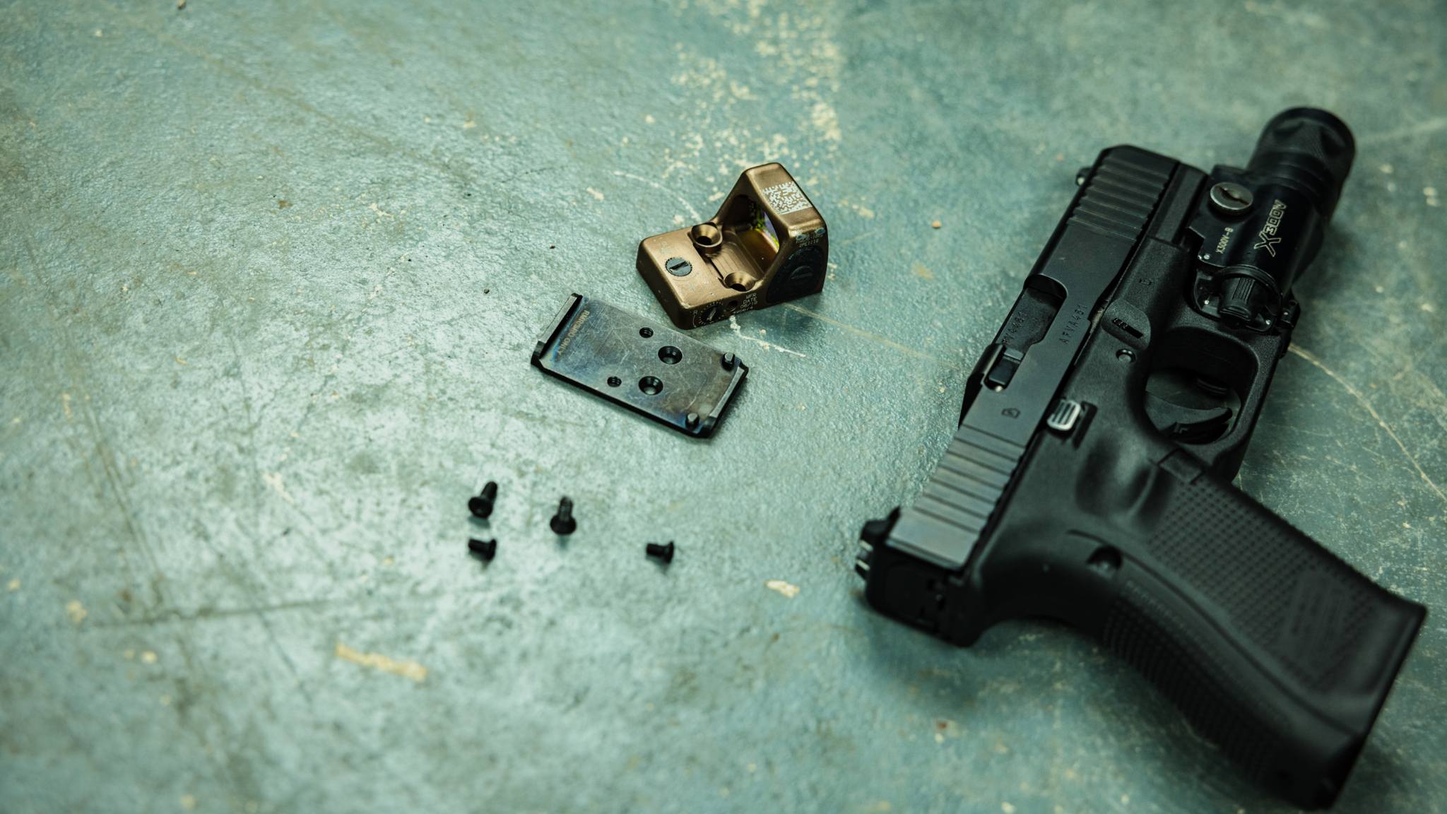 Forward Controls MOS Plate for Glock T.REX ARMS