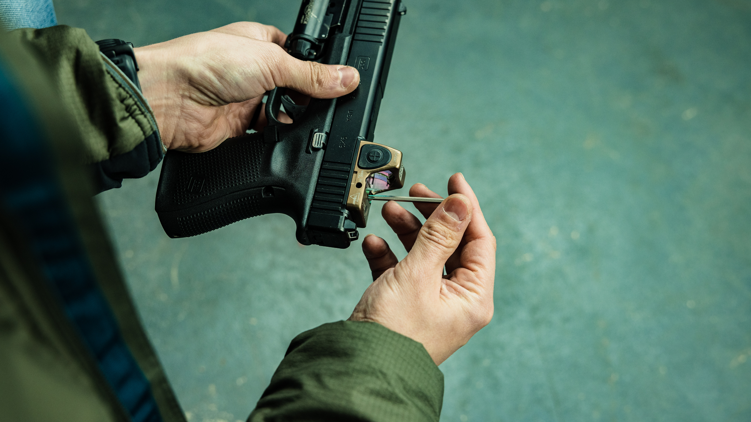 Forward Controls Optic Plate for Glock