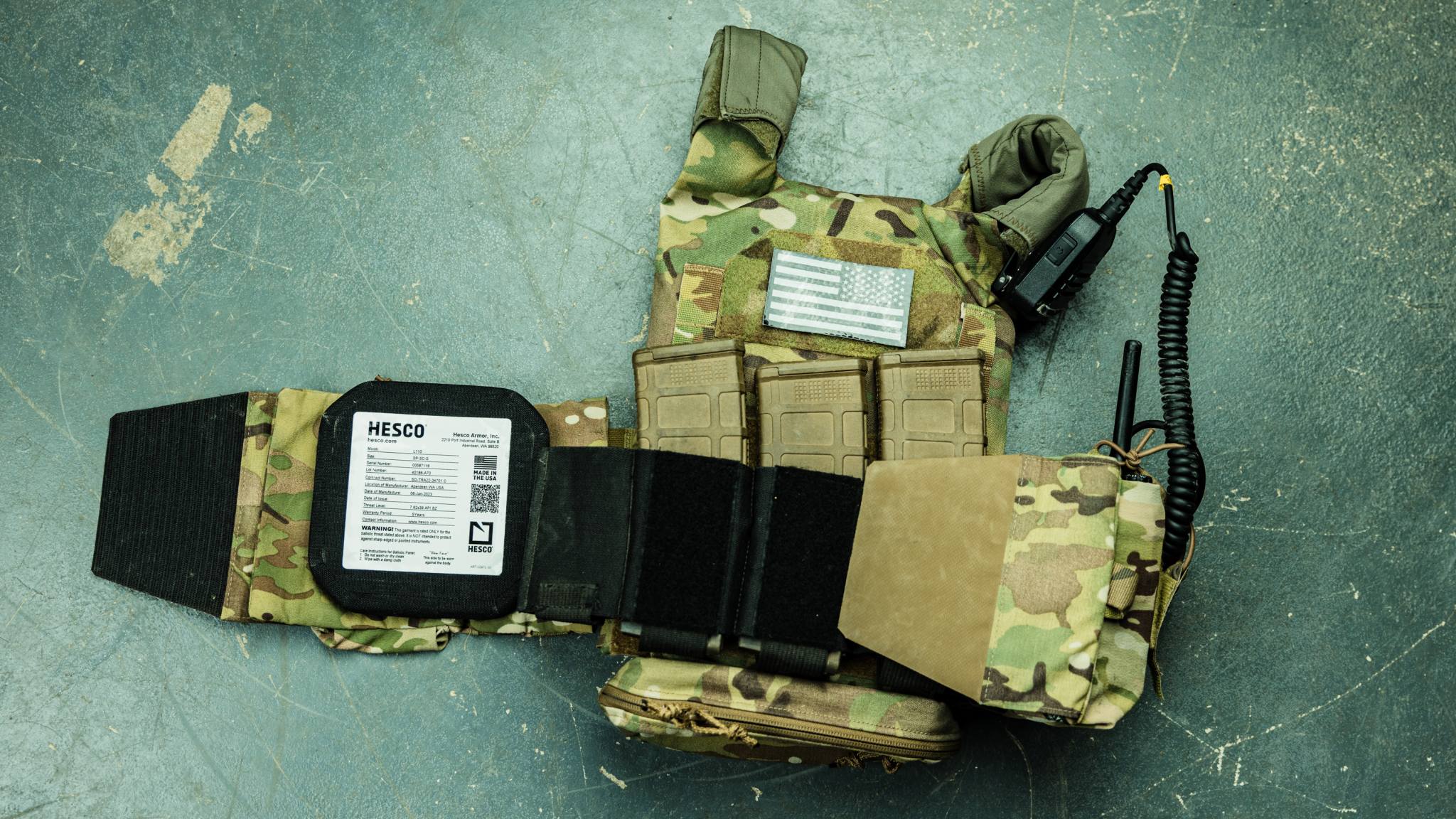 HESCO L110 Special Threat Side Plate Set T.REX ARMS