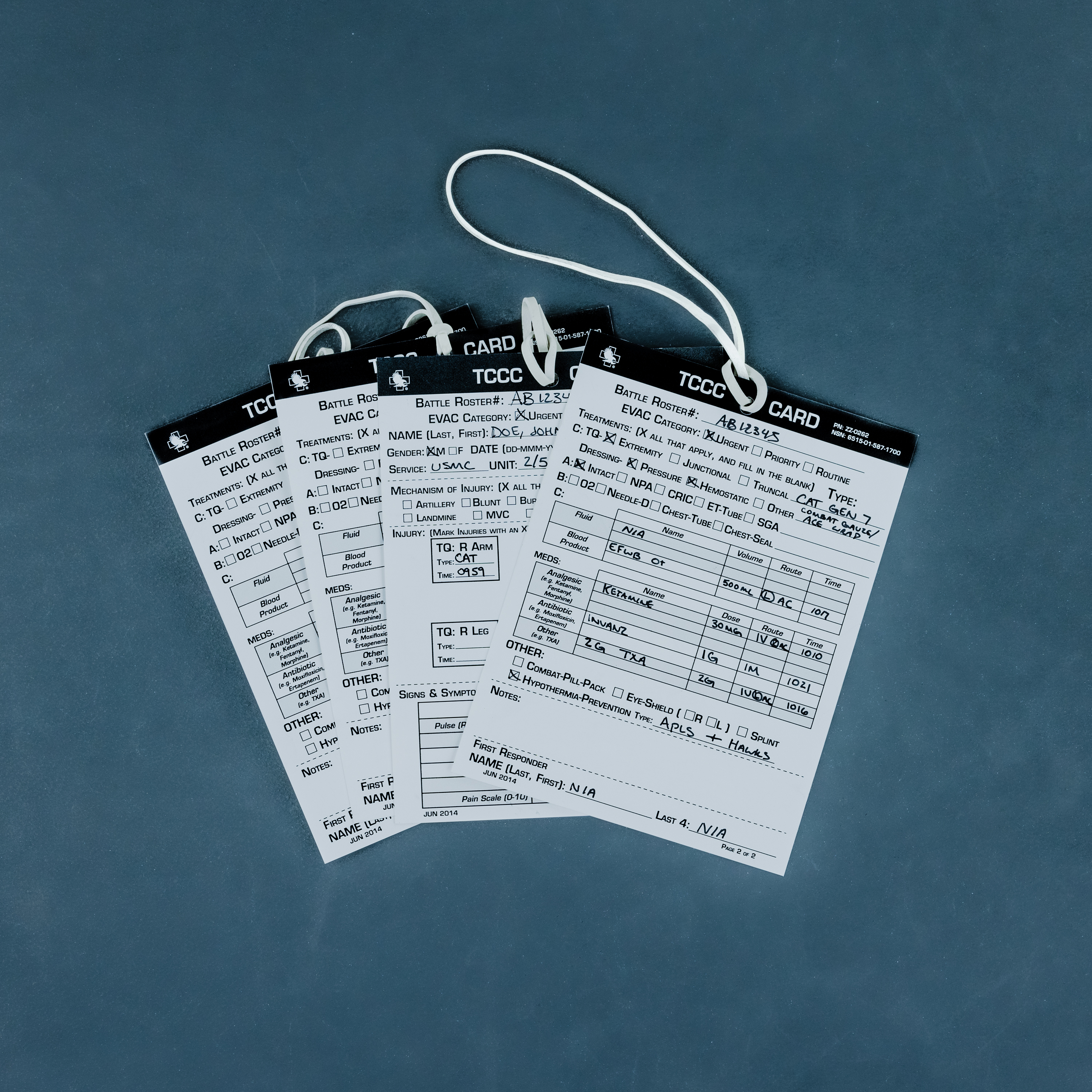 NAR Combat Casualty Cards