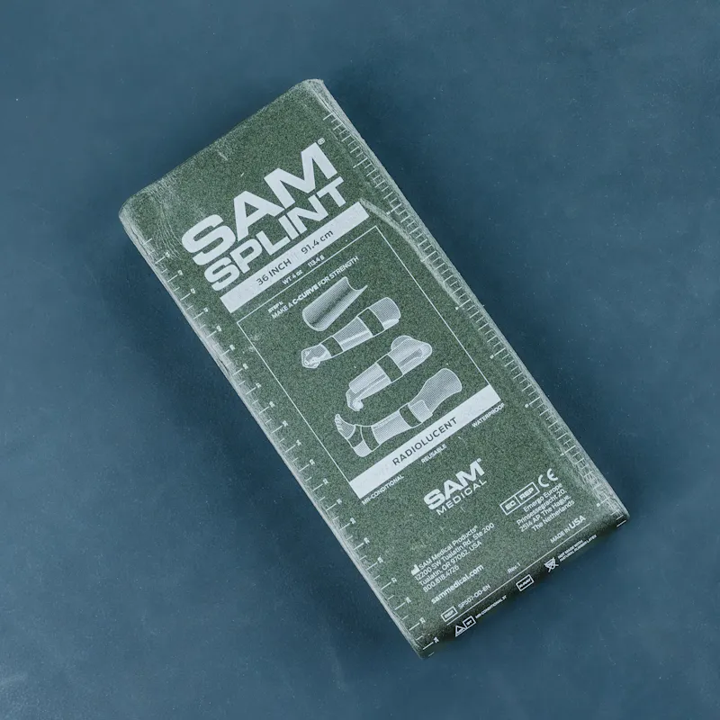 SAM Splint - 36" Fold, OD Green