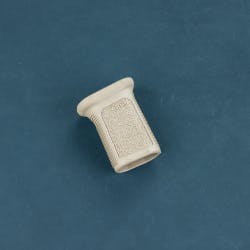 Close-up image of a FDE Picatinny BCMGUNFIGHTER Vertical Grip