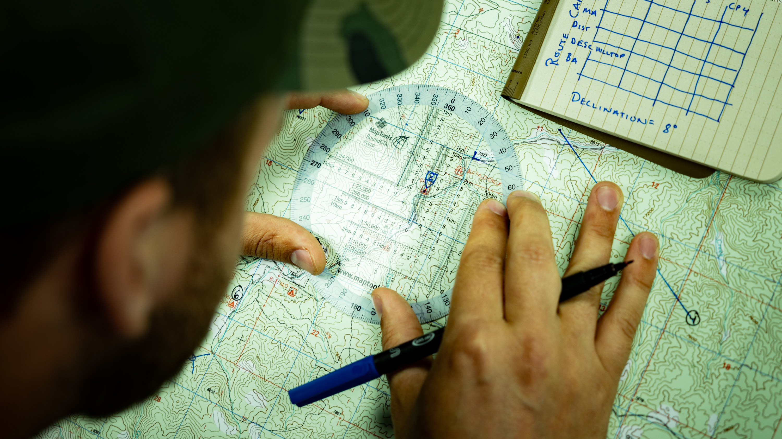 MapTools UTM/MGRS Protractor
