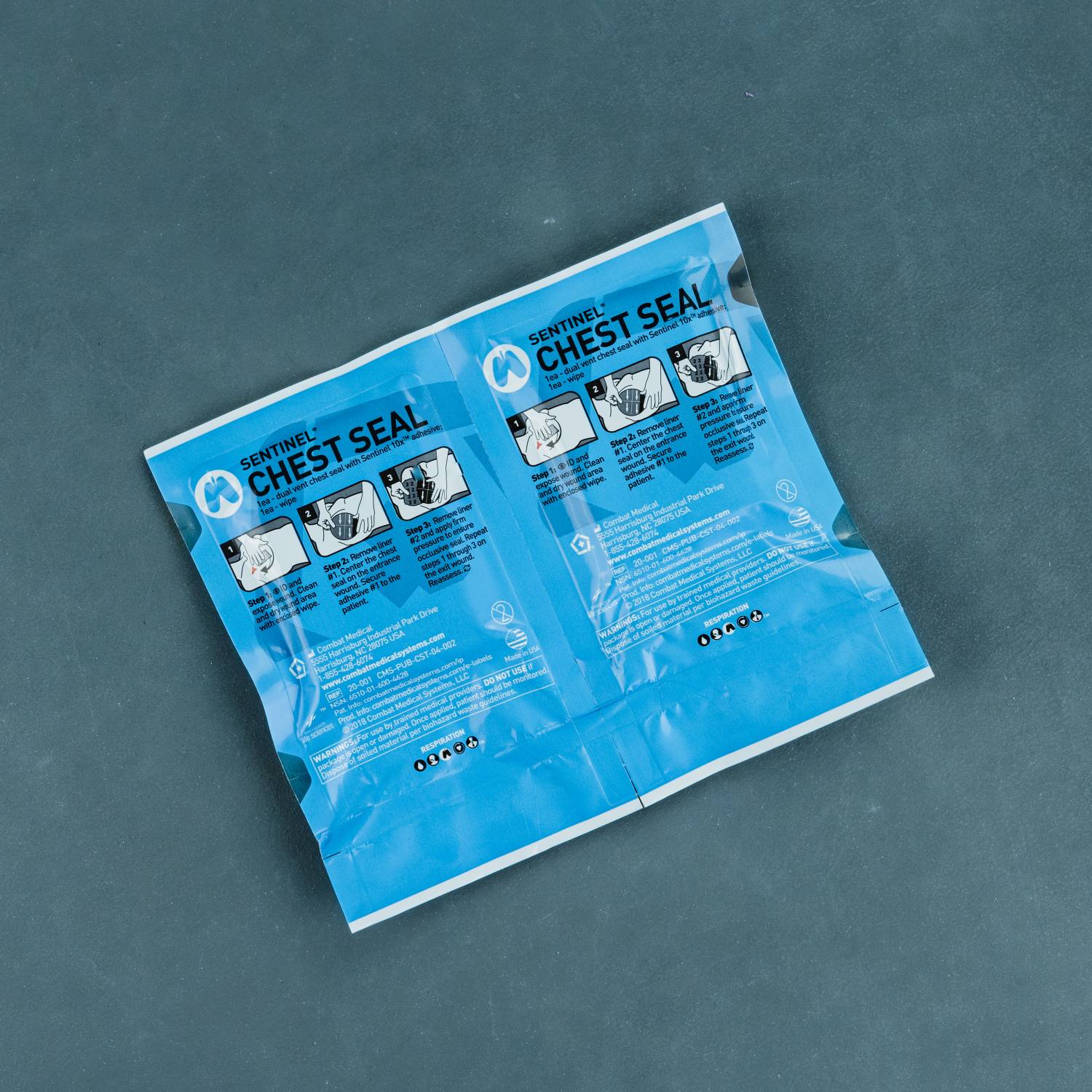 Combat Medical Sentinel Chest Seal T.REX ARMS