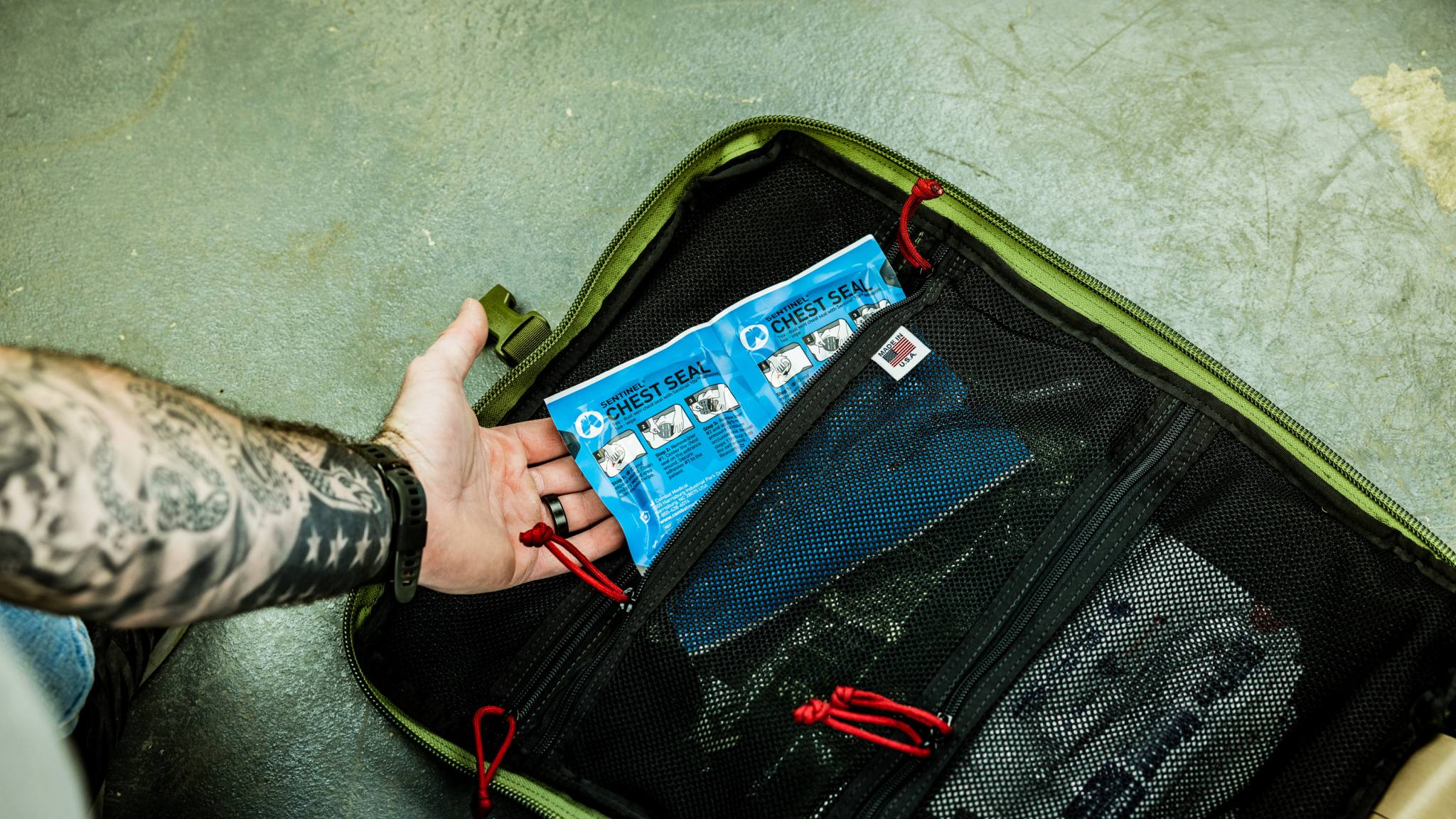 Combat Medical Sentinel Chest Seal T.REX ARMS