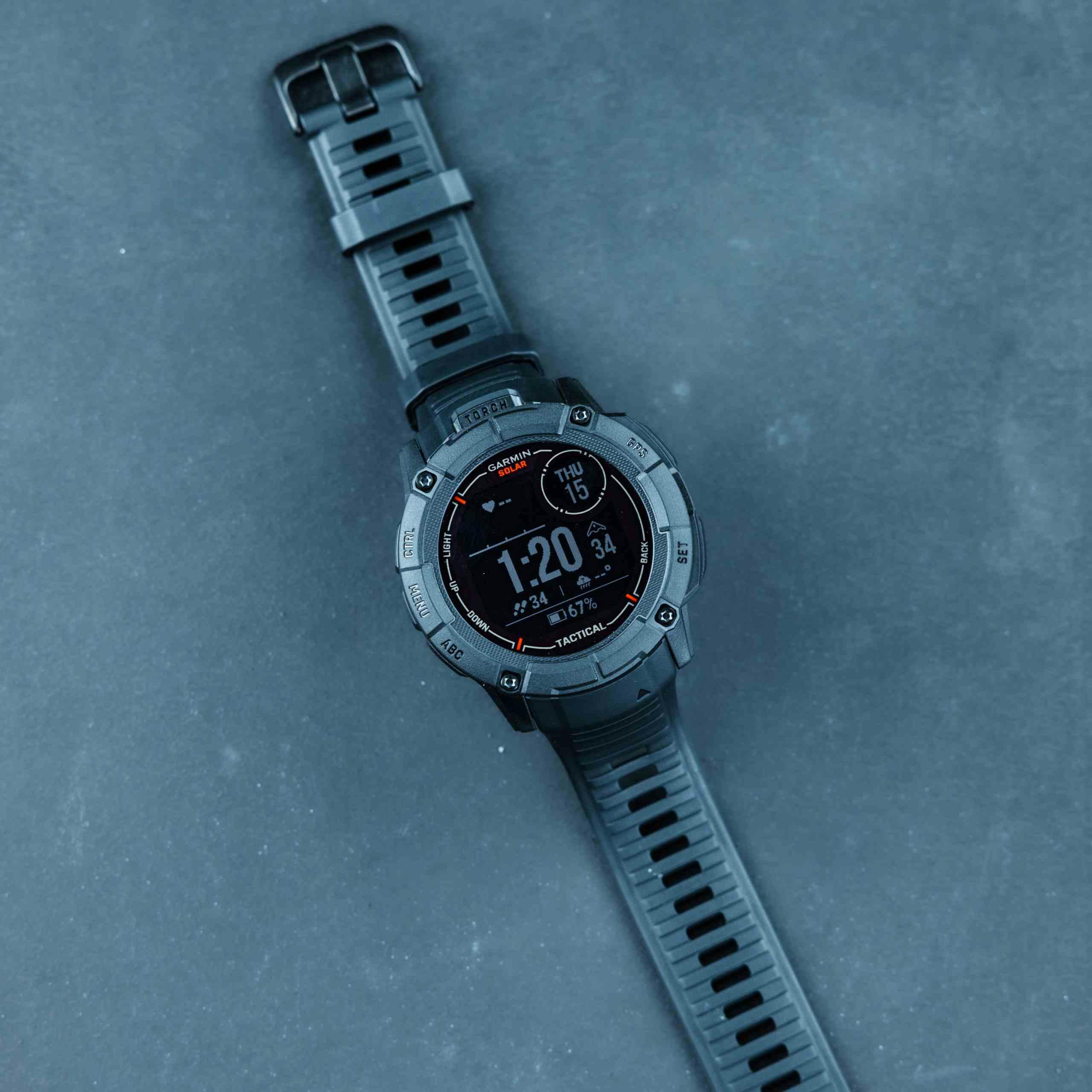 Garmin Instinct 2X Solar Tactical GPS Smartwatch with Ballistics