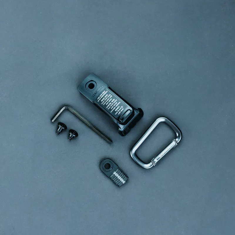 Garmin Mini 2 Spine Mount Adapter with Carabiner - Black