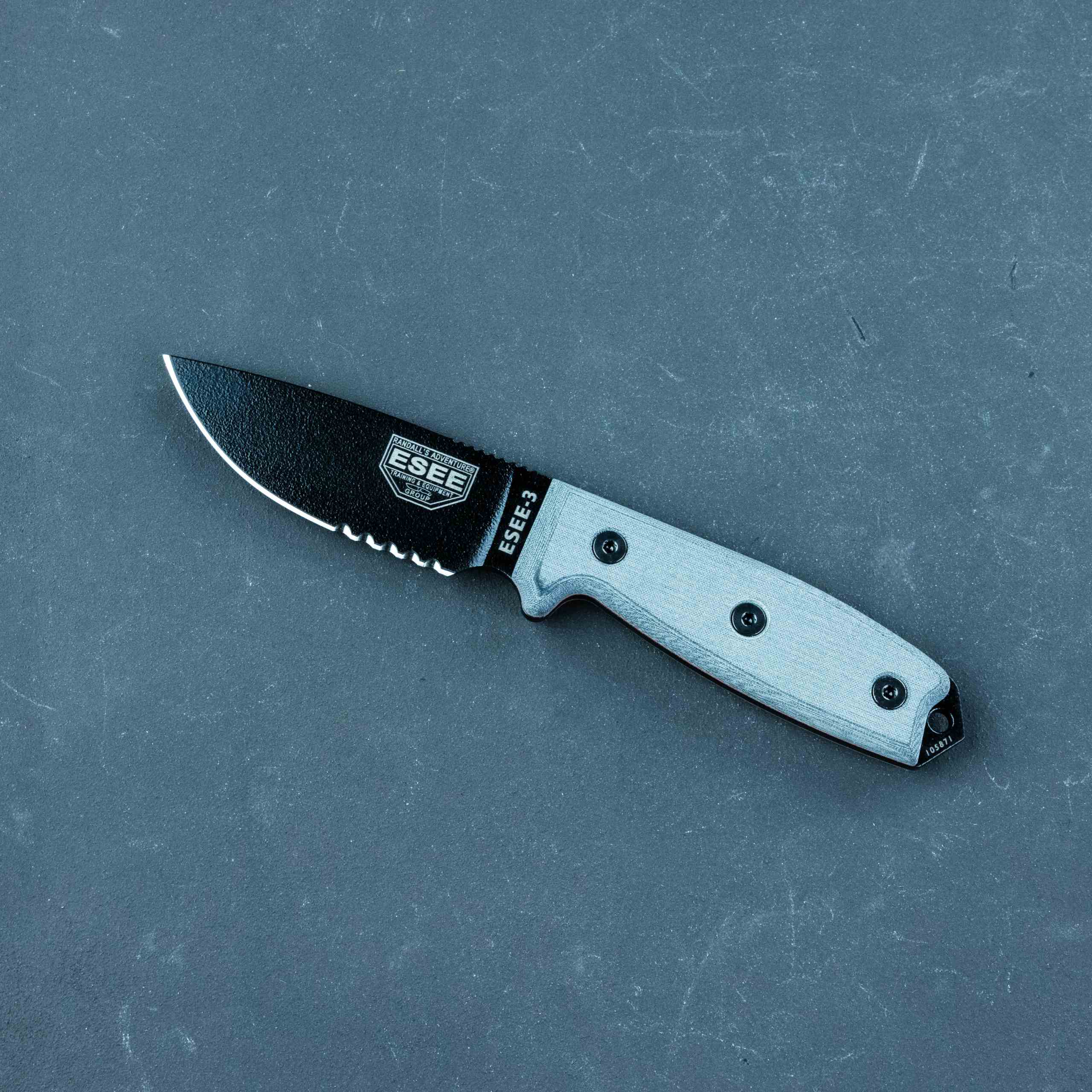  ESEE Knives 4P Fixed Blade Knife w/Handle and Molded