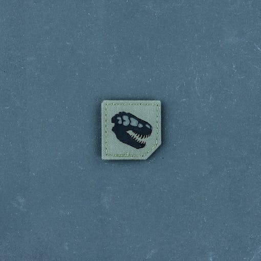 T.REX Square Skull Patch - IR Reflective