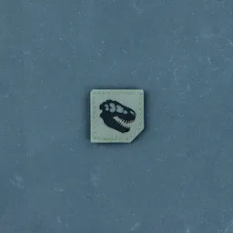 T.REX Square Skull Patch - IR Reflective