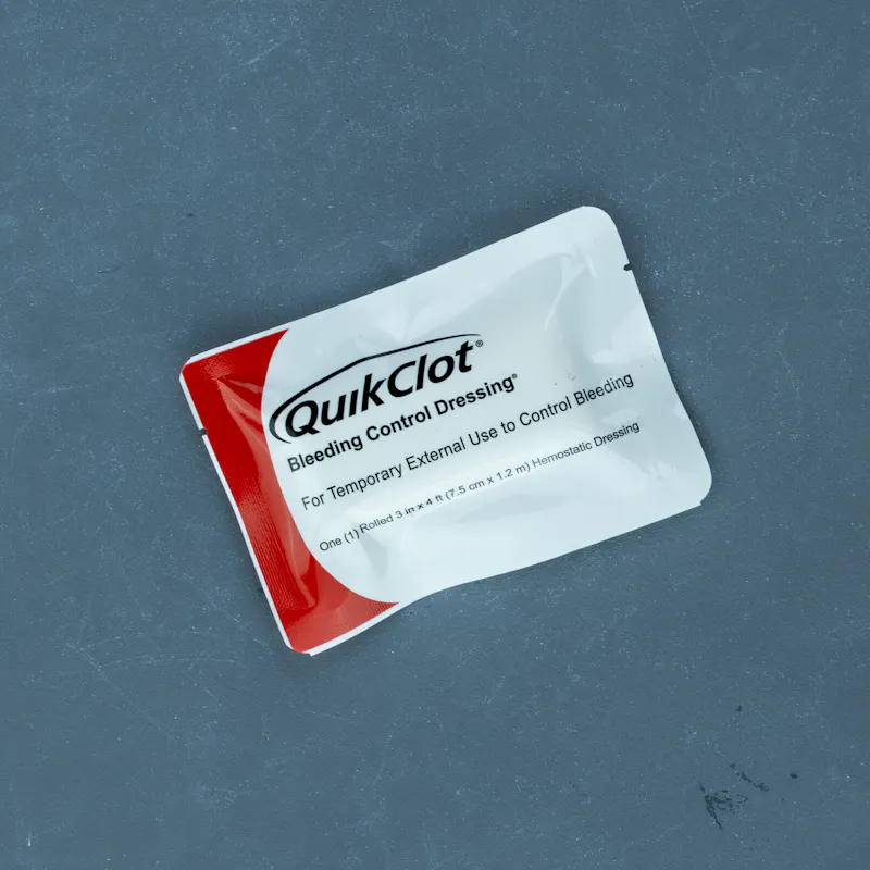 Teleflex QuikClot Bleeding Control Dressing - 3 in. x 4 ft. Roll
