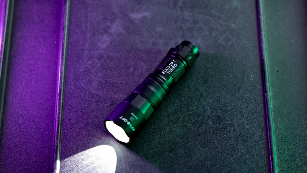 Lampe De Poche SureFire EDC1-DFT Turbo 650 Lumens – Aluminium, Transport Quotidien, Condition Open-box