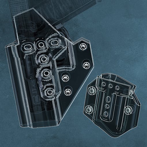 Open Source T.REX Ragnarok Holster Mounting Pattern File