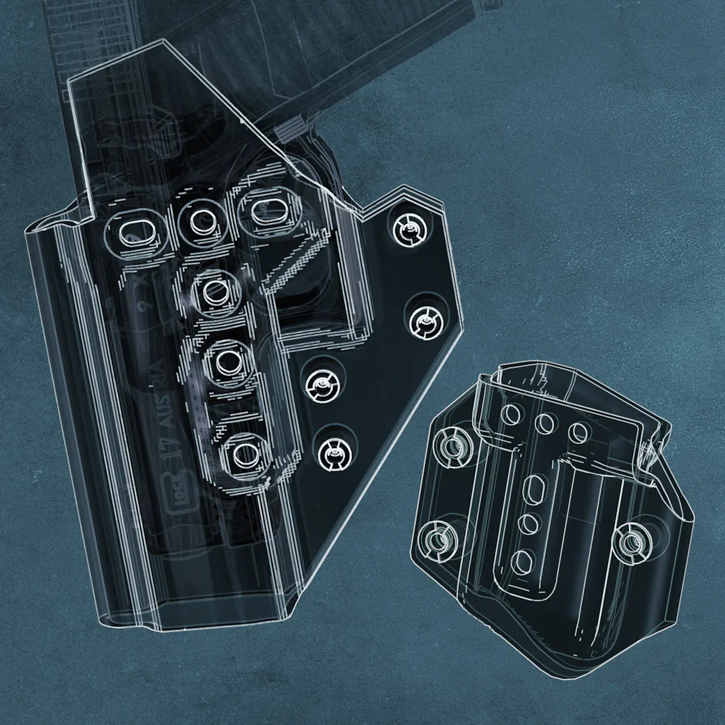 Open Source T.REX Ragnarok Holster Mounting Pattern File