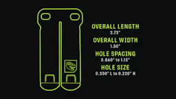 Discreet Carry Concepts Monoblock Gear Clip