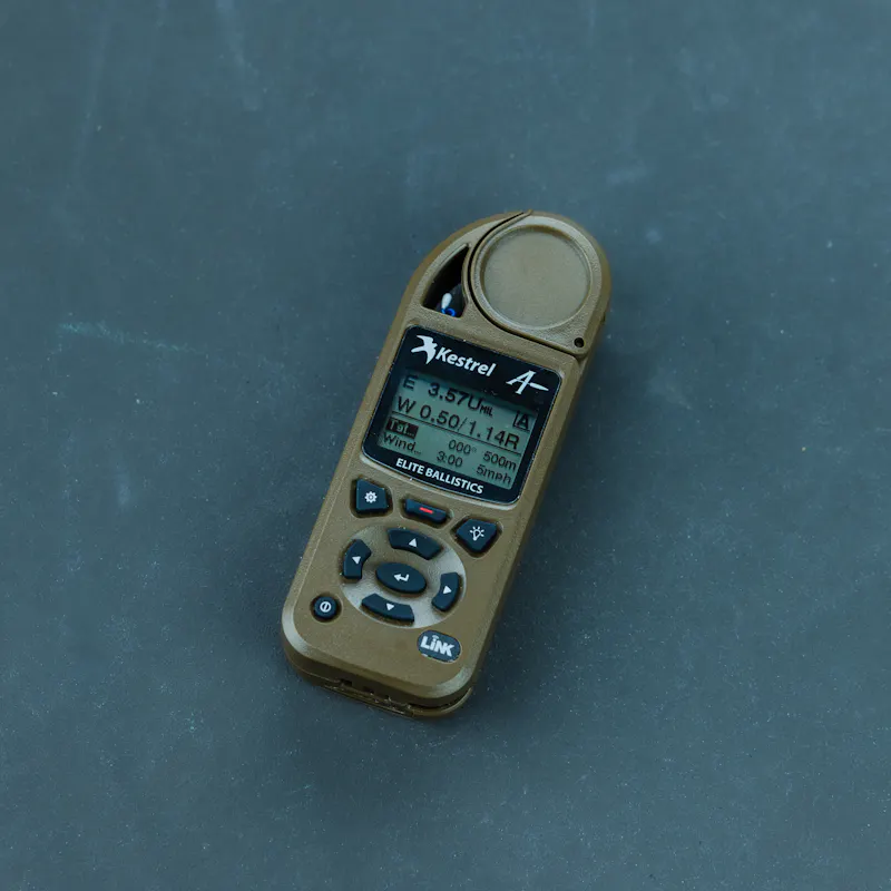 Kestrel 5700 Elite Weather Meter with Applied Ballistics and LiNK - FDE